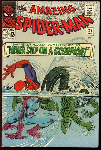 Amazing Spider-Man #29 (Coupon Out) Silver Age Ditko Marvel Comic 1965 VG*