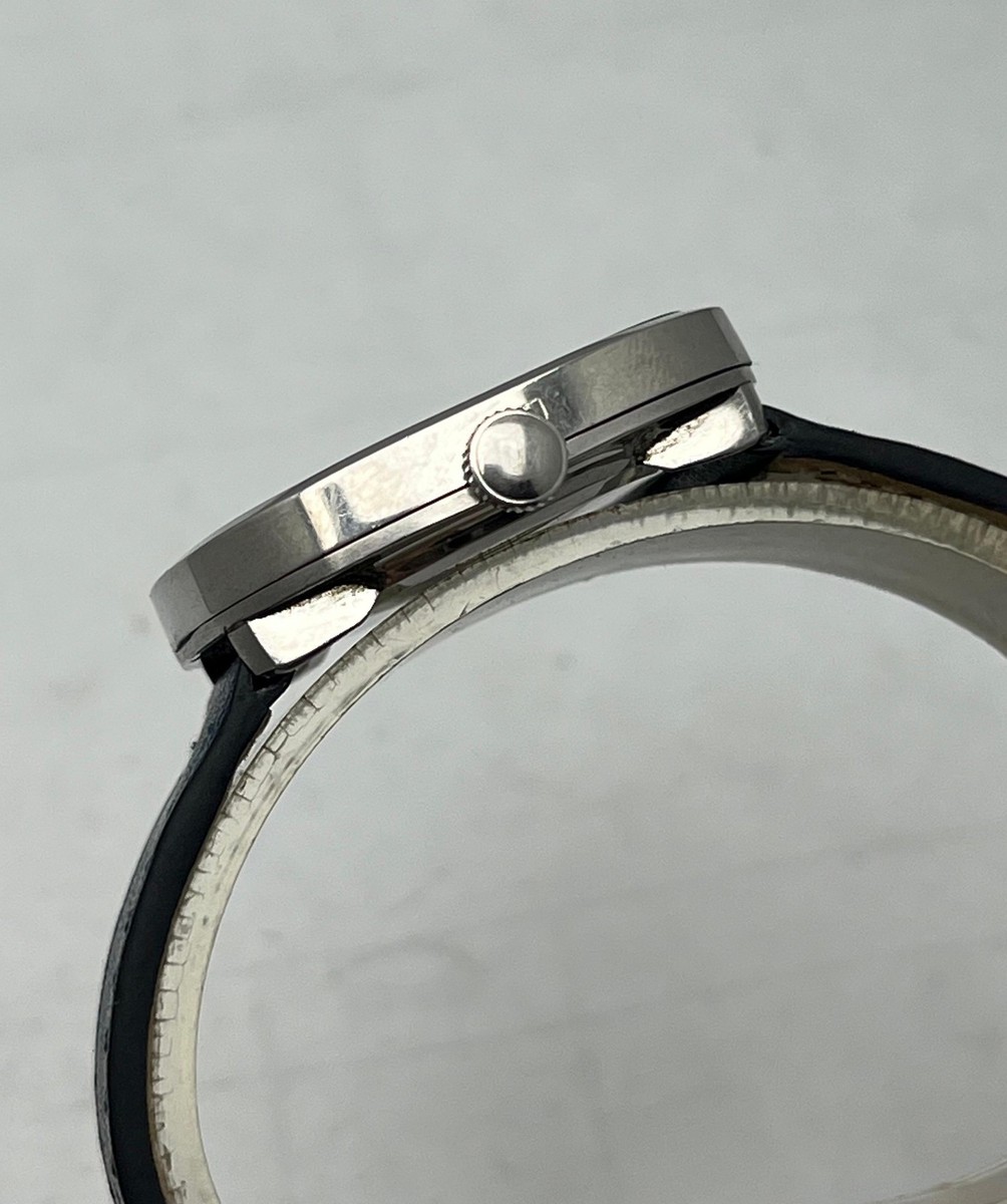VINTAGE WALTHAM MAXIM VIP MANUAL WINDING RARE BLUE DIAL DRESS