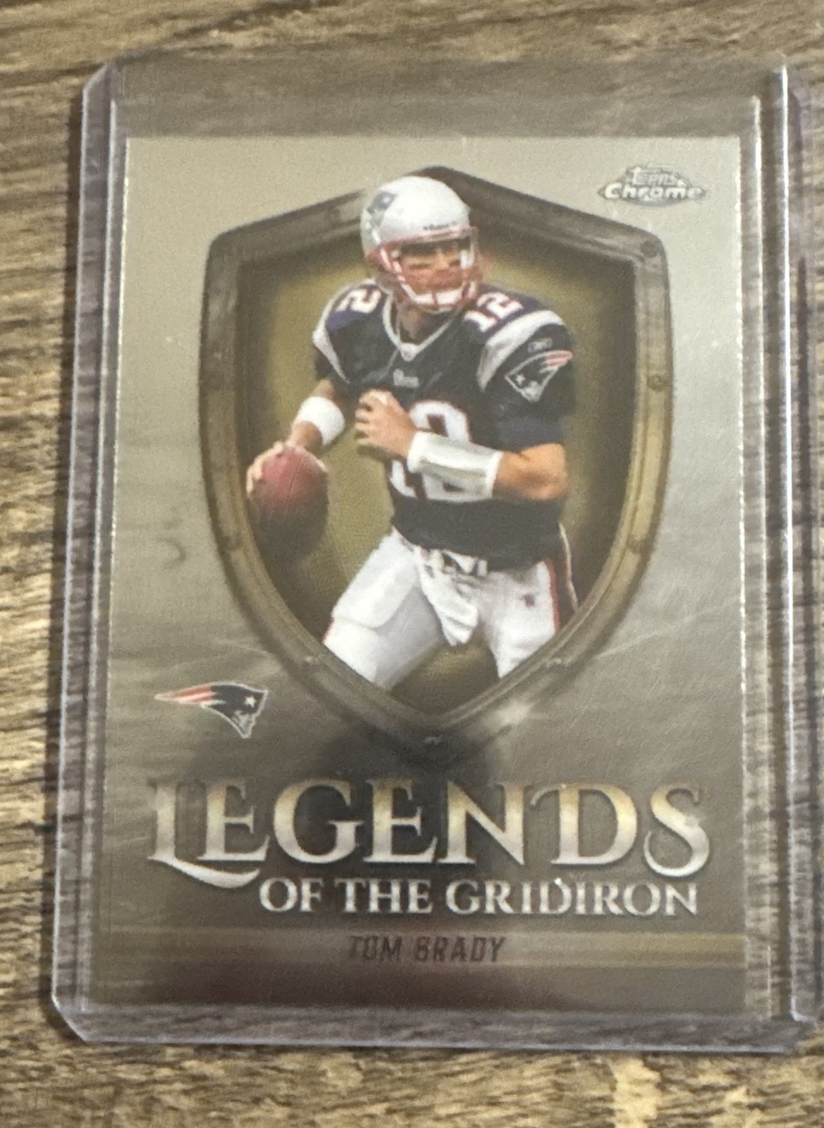 2025 Topps Chrome - Legends of the Gridiron Tom Brady #LOG-9