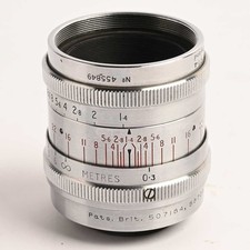 Taylor Hobson Cooke Ivotal Anastigmat 2 Inch f1.4 Movie C mount lens  SHP 311819