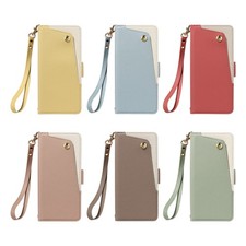 Magnetic closure back flip wallet leather case kickstand card holder Shockproof