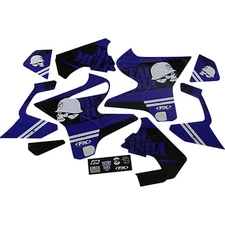 Factory Effex Metal Mulisha Shroud Graphic Kit - Yamaha For 15-21 YAMAHA YZ250