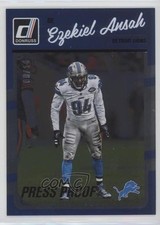 2016 Donruss Press Proof Black /10 Ezekiel Ansah #101