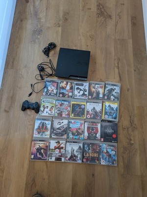 Sony PS3 Slim Konsole CECH-2003B 250GB + 20 Spiele + Controller PlayStation 3