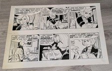 Winnie Winkle by Frank Bolle Raduta Original Comic Storyboard Artwork 1983