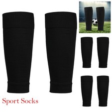 1/2Pair Football Socks Soccer Hockey Rugby Leg Sleeve Calf Compression GripSocks