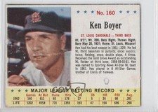 1963 Jell-O Ken Boyer #160 0b2