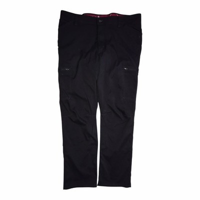 Wrangler ATG All Terrain Gear Pants Mens 38x30 Black Outdoor Hiking Workwear C81