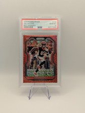2020 Panini Prizm Rookie Tee Higgins #308 Red Shimmer Prizm /35 (RC) PSA 10