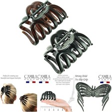 French Octopus Hair Clip Women Long Curly Wavy Strong Hold Grip Made In France