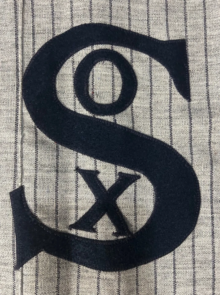 1917 White Sox Away Wool flannel Baseball Jersey, Shoeless Joe Jackson - Image 4 of 4