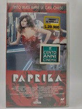PAPRIKA VHS TINTO BRASS CAPRIOGLIO RCS PANARECORD CENTO ANNI CINEMA sticker