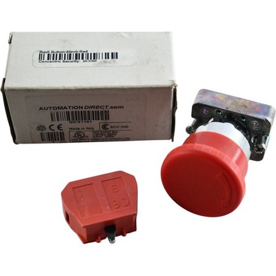 NEW Automation Direct GCX1131 Red Emergency Stop Pushbutton 22mm Twist to Releas