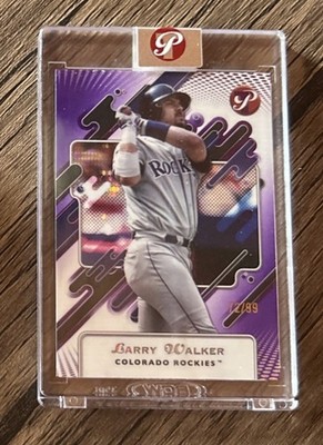 2025 Topps Pristine - Larry Walker #113 Purple Refractor /99