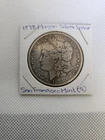1878 Morgan Dollar San Francisco Circulated Silver $1 Coin Uncertified .900 Fine