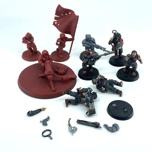 Cadian Shock Troops Parts - Imperial Guard - Warhammer 40k Games ...