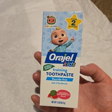 Orajel Natural Watermelon Flavor Cocomelon Training Toothpaste - 1.5 oz