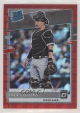 2020 Donruss Optic Rated Rookies FOTL Red Pandora Prizm 35/79 Zack Collins 1b8