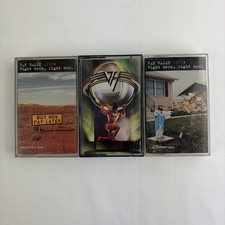 Van Halen Cassette Lot Of 3 Cassettes 5150 Buy Now Pay Later Live 1  2