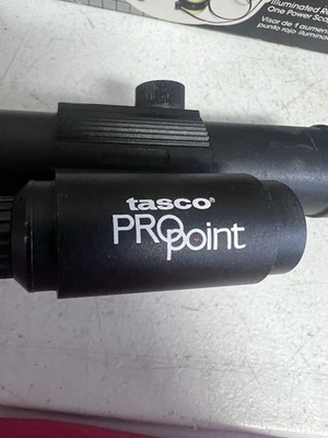 Vintage 1987 Tasco ProPoint Illuminated Red Dot Scope Japan w/ Original Box