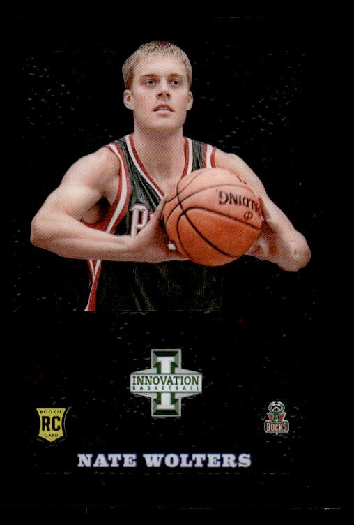 Nate Wolters 2013-14 Panini Innovation Rookie Stained Glass RC #10 Bucks ESE