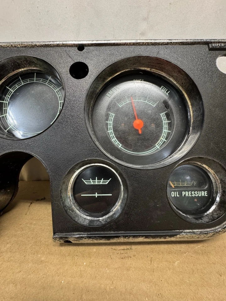 Cuadro de instrumentos K10 C20 GMC camioneta pickup Chevrolet C10 C20 1967-1972 fabricante de equipos originales Foto 4 de 4