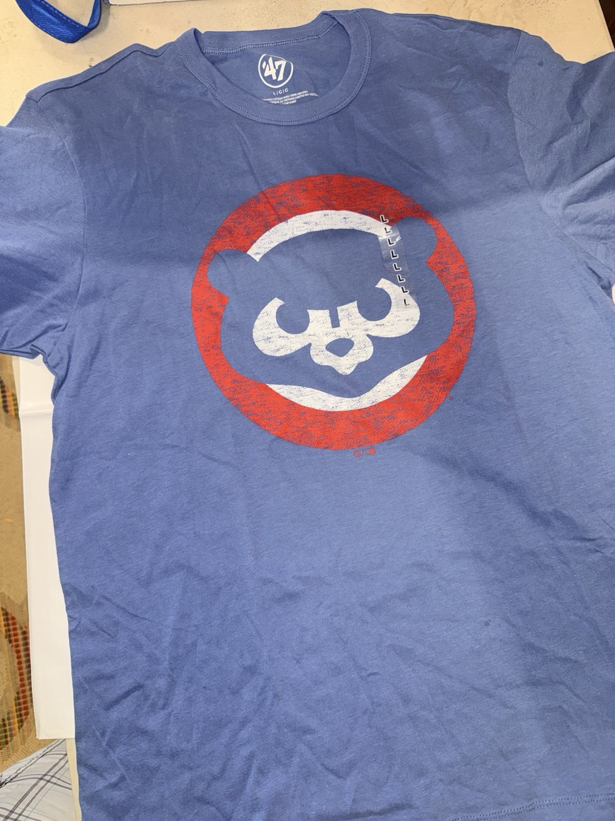 Genuine Merchandise Mlb Chicago Cubs Baseball T-Shirt Mens Size Large