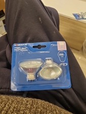 Homebase Halogen Spotlight Bulbs MR16 250LM 20W 2 Pack