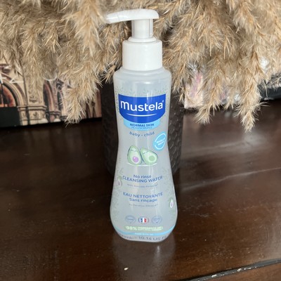 Mustela Baby Cleansing Water No-Rinse Micellar Water Natural Avocado & Aloe Vera