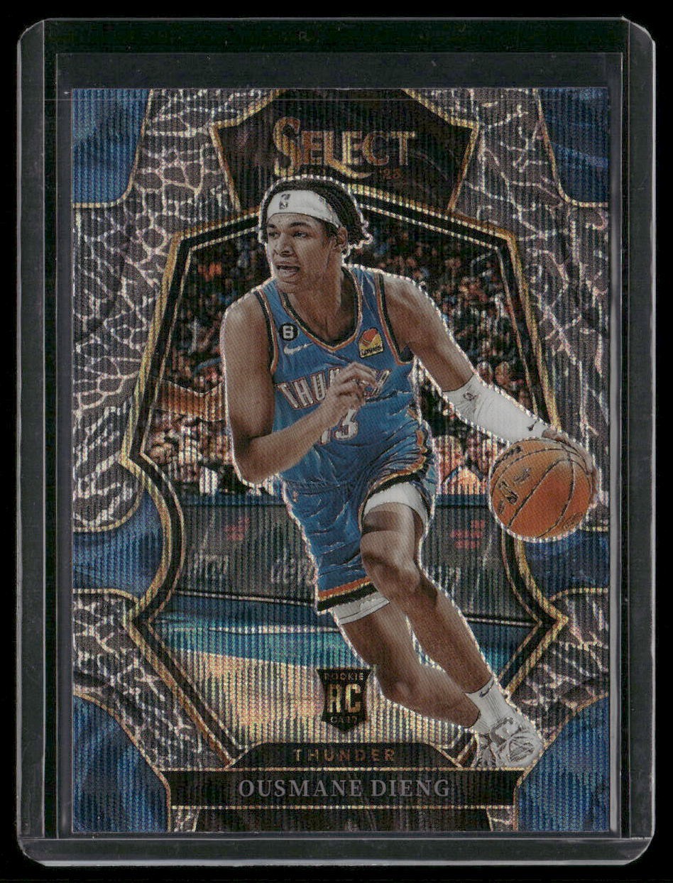 2022-23 Panini Select #190 Ousmane Dieng Elephant Prizms ROOKIE