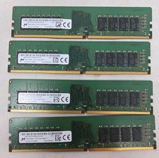 Lot Of 4 Micron 16GB 2RX8 PC4-2133P-UBB-11 MTA16ATF2G64AZ-2G1B1 RAM 64GB Memory