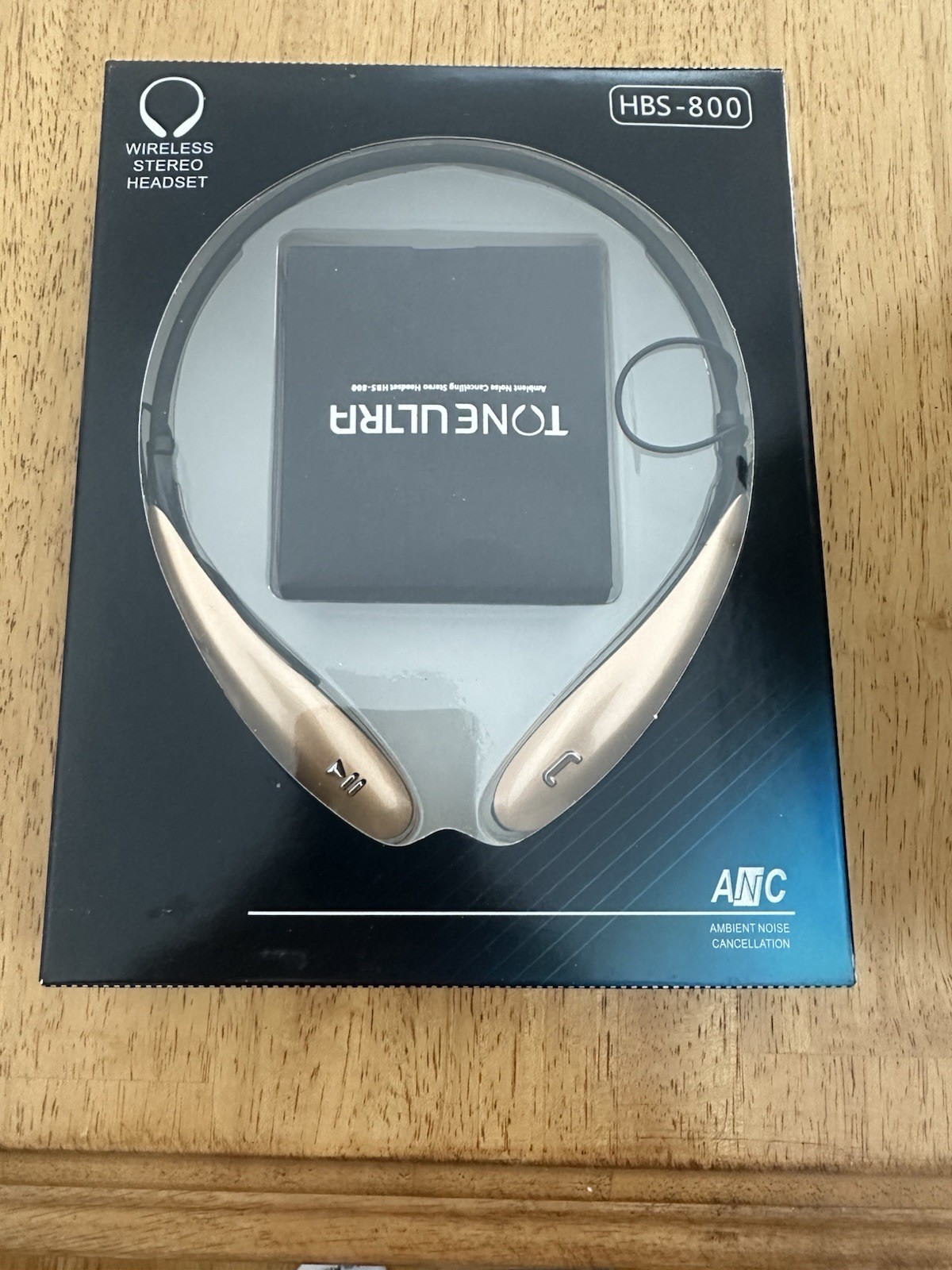 Tone Ultra HBS-800 Wireless Stereo In-Ear Headsets Gold New