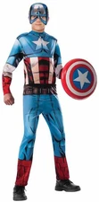 Captain America Marvel Avengers Assemble Superhero Halloween Child Costume