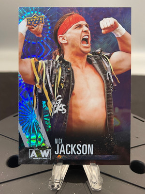 PRIZM 2021 Upper Deck AEW All Elite Wrestling #20 Nick Jackson Young Bucks