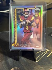 2025 Topps Chrome Jayden Daniels #295 Refractor Washington Commamders