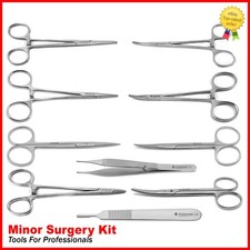 Minor Surgery Kit Set Of 10 Surgical Dissection Tools Veterinary Instruments