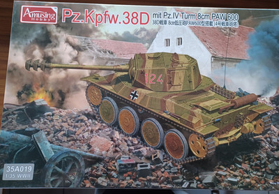 1:35 Pz.Kpfw.38D  Amusing Hobby