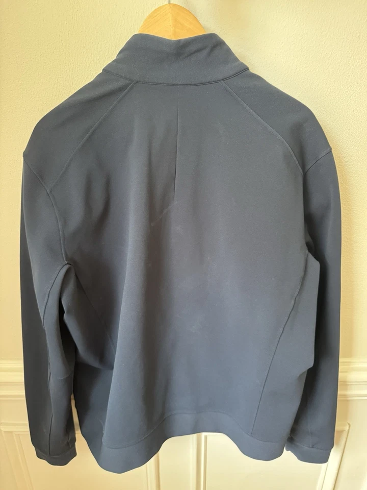 Куртка спортивная мужская Lululemon Sojourn с карманами на молнии спортивная темно-синяя размер XL - Изображение 3 из 4