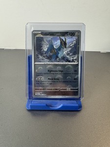 Pokemon TCG Cobalion 066/086 REV HOLO Poke Ball Pattern SV: Black Bolt English