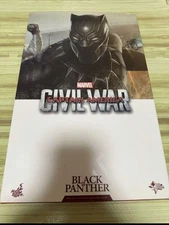 Movie Masterpiece Marvel Civil War Black Panther 1/6 Figure Hot Toys