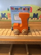 Maple Landmark Name Train Letter J Magnetic, fits Thomas/M D/Brio, New 