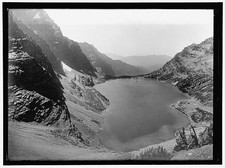 Photo:Ellen Wilson Lake 1913 Mountain Lake Landscape