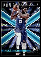 2021-22 Donruss Power in the Paint Joel Embiid Philadelphia 76ers #10