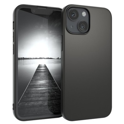 Für Apple iPhone 13 Mini Schutzhülle TPU Backcover Tasche Slim Etui Matt Schwarz
