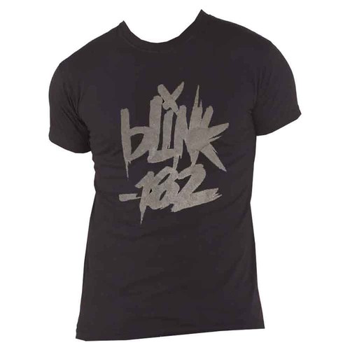 Blink-182 T Shirt Neon Hi-Build Band Logo new Official Unisex Black - Picture 4 of 4