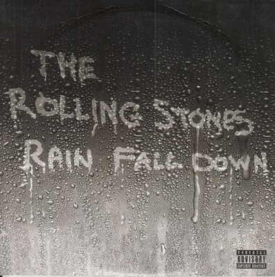 ROLLING STONES  Rain fall down PICTURE SLEEVE 7'' 45 rpm vinyl record NEW