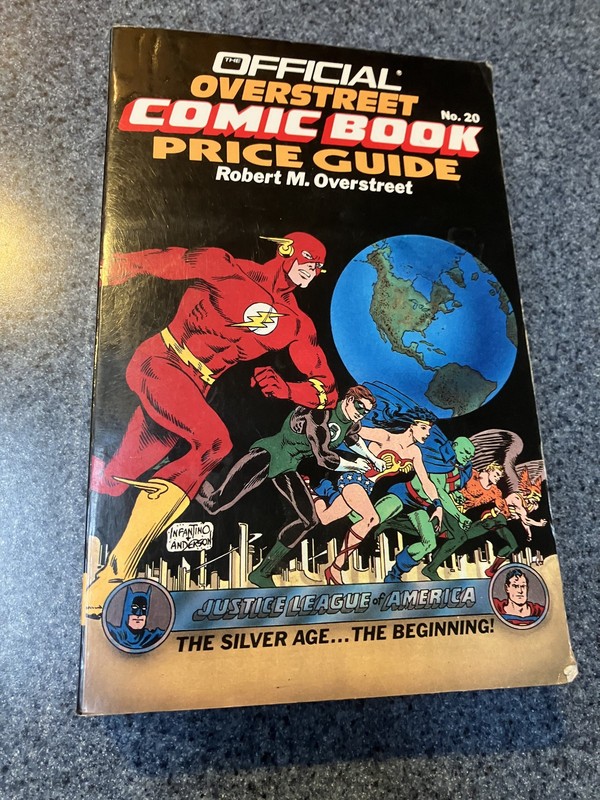 1990 THE OVERSTREET COMIC BOOK PRICE GUIDE NO. 20 Softcover