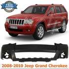 Front Bumper Cover For 2008-2010 Jeep Grand Cherokee w/ fog lamp holes Primed
