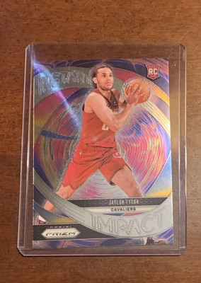 2024-25 Panini Prizm Instant Impact Jaylon Tyson #9 Rookie 2024-25 Panini Prizm Instant Impact Jaylon Tyson #9 Rookie