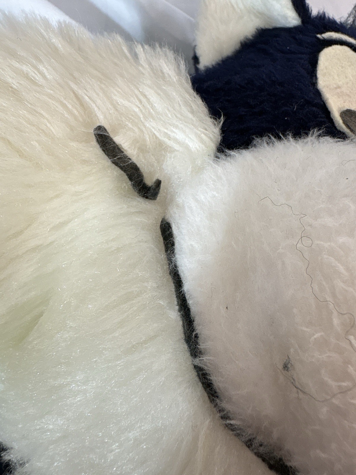 Vintage Warner Bros/Mighty Star 1971 Sylvester The Cat Doll (3ft) - Felt Eyes